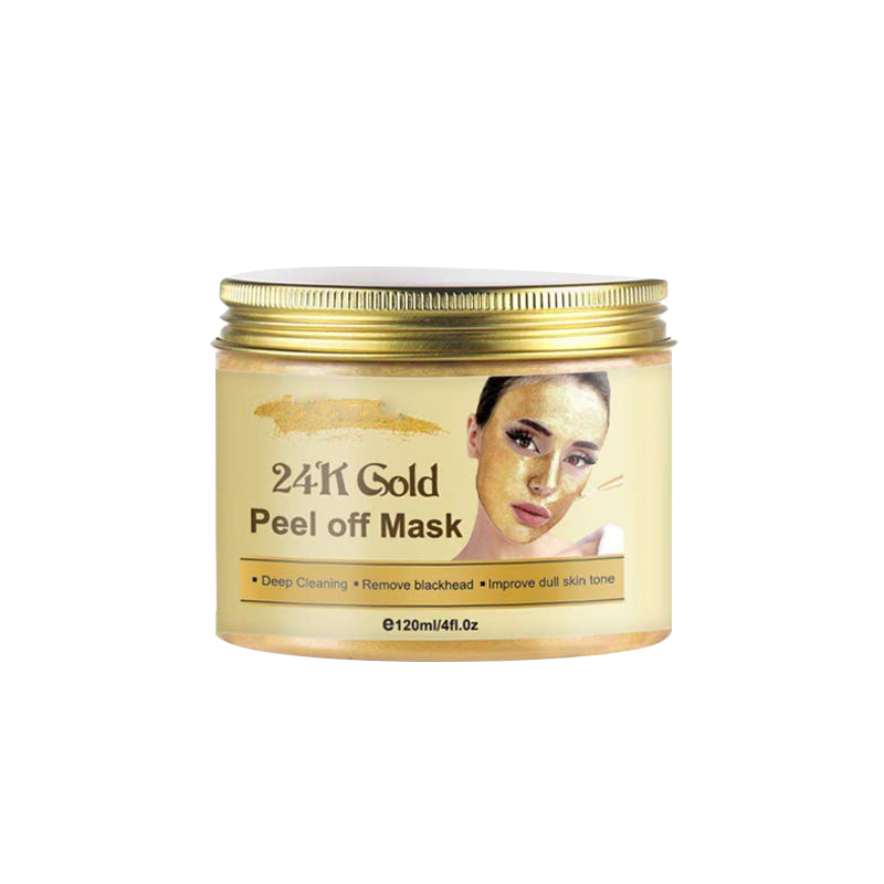 Masque pelable en or 24 carats